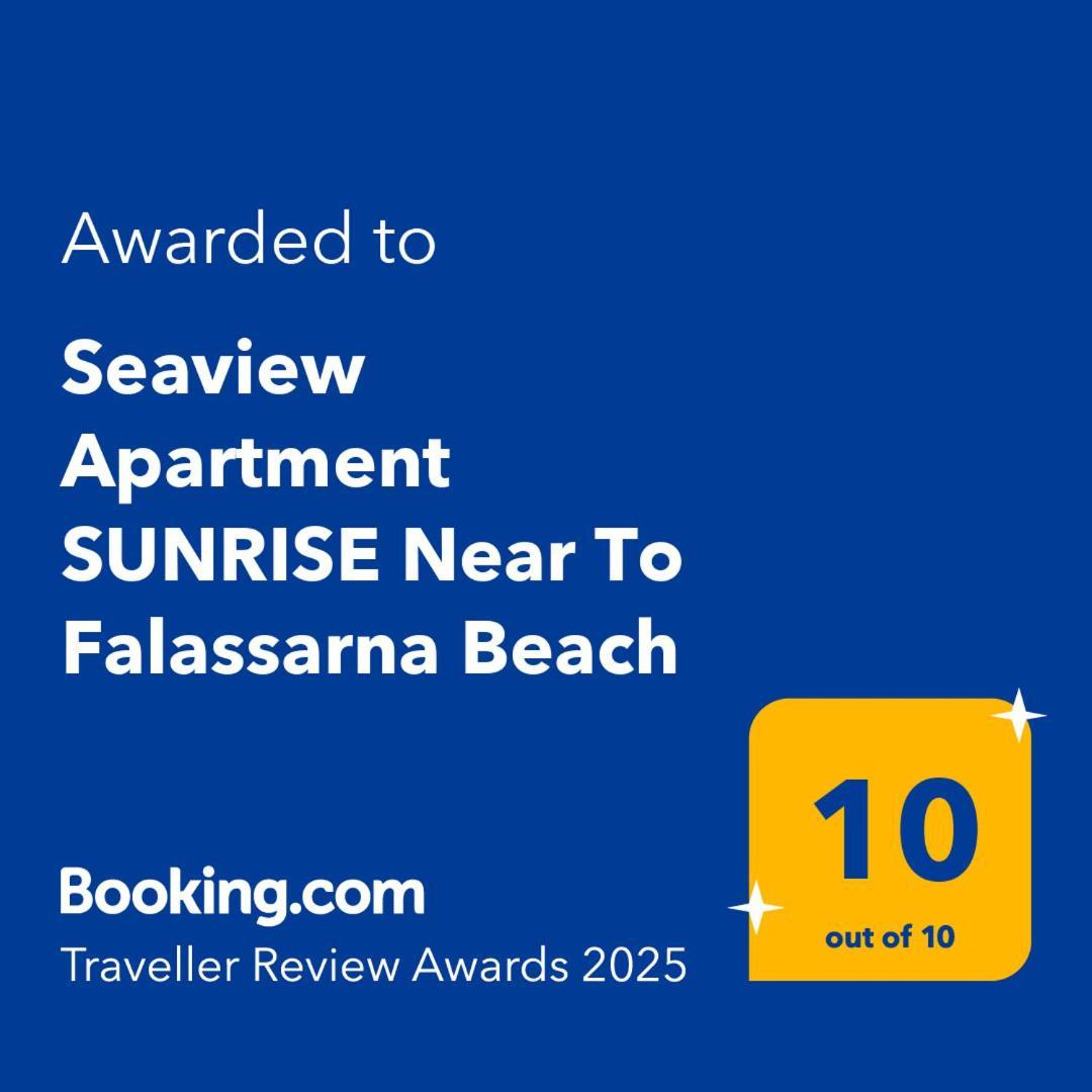 Seaview Apartment Sunrise Near To Falassarna Beach Kolimvárion Luaran gambar